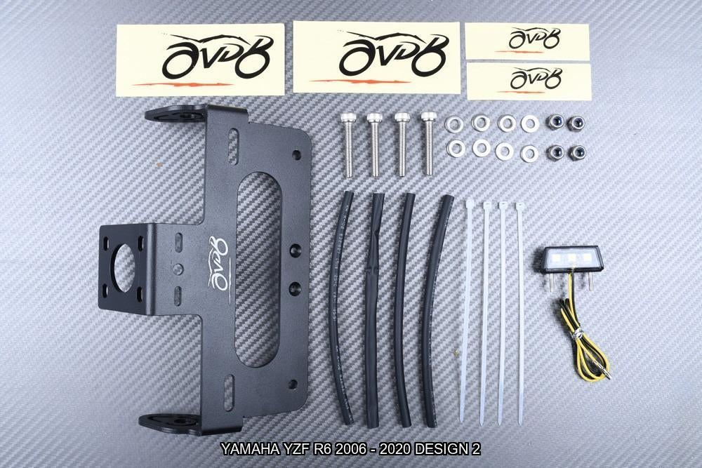 Korte Kentekenplaathouder YAMAHA YZF R6 2006 - 2020, Ophalen of Verzenden, Nieuw