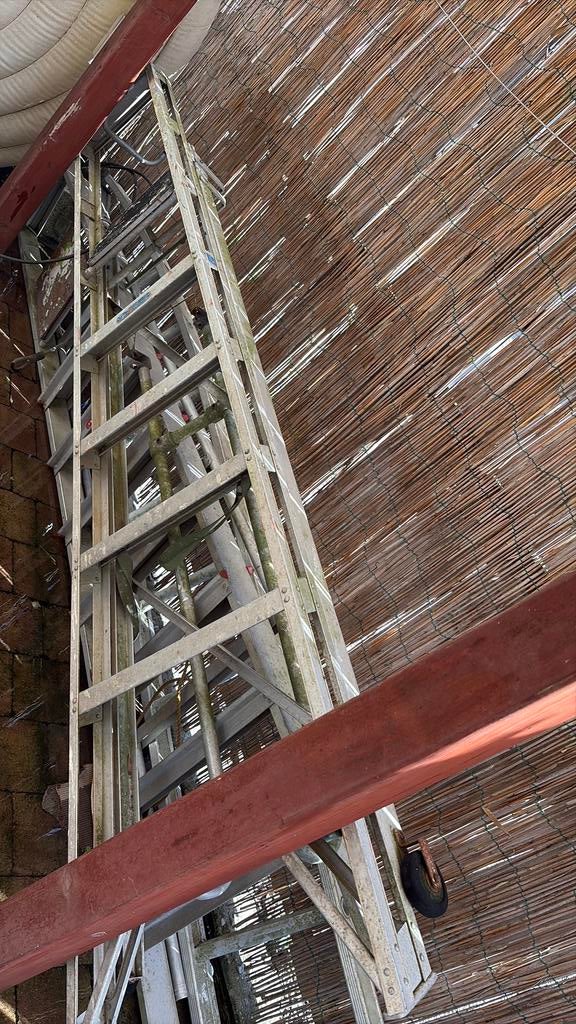 Echelle, Doe-het-zelf en Bouw, Ladders en Trappen, Ophalen of Verzenden, Zo goed als nieuw