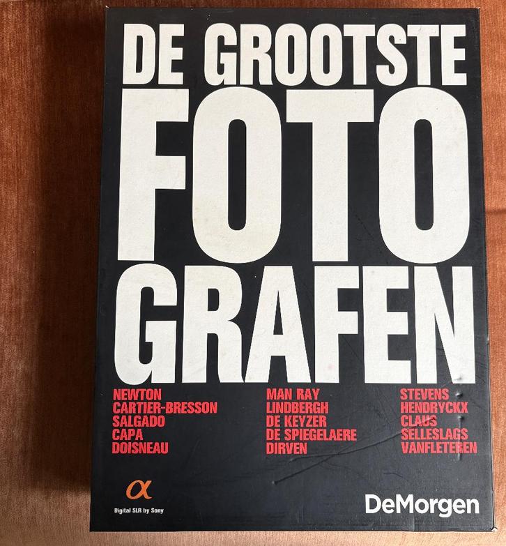 De Grootste Fotografen. De Morgen. Édition limitée, Livres, Art & Culture | Photographie & Design, Comme neuf, Photographes, Enlèvement