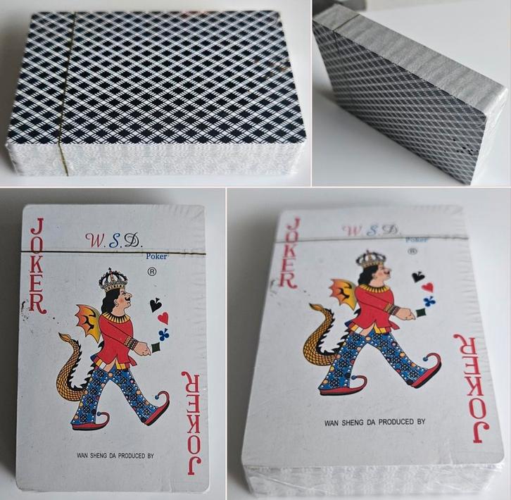 Cartes à jouer au poker Wan Sheng Da (WSD) NOUVELLES
ce, Collections, Cartes à jouer, Jokers & Jeux des sept familles, Carte(s) à jouer