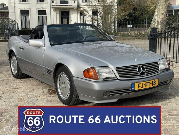 Mercedes-Benz SL 300 | 1992 | Route 66 Auctions, Autos, Oldtimers & Ancêtres, Entreprise, Achat, Mercedes-Benz, Essence, Autre carrosserie