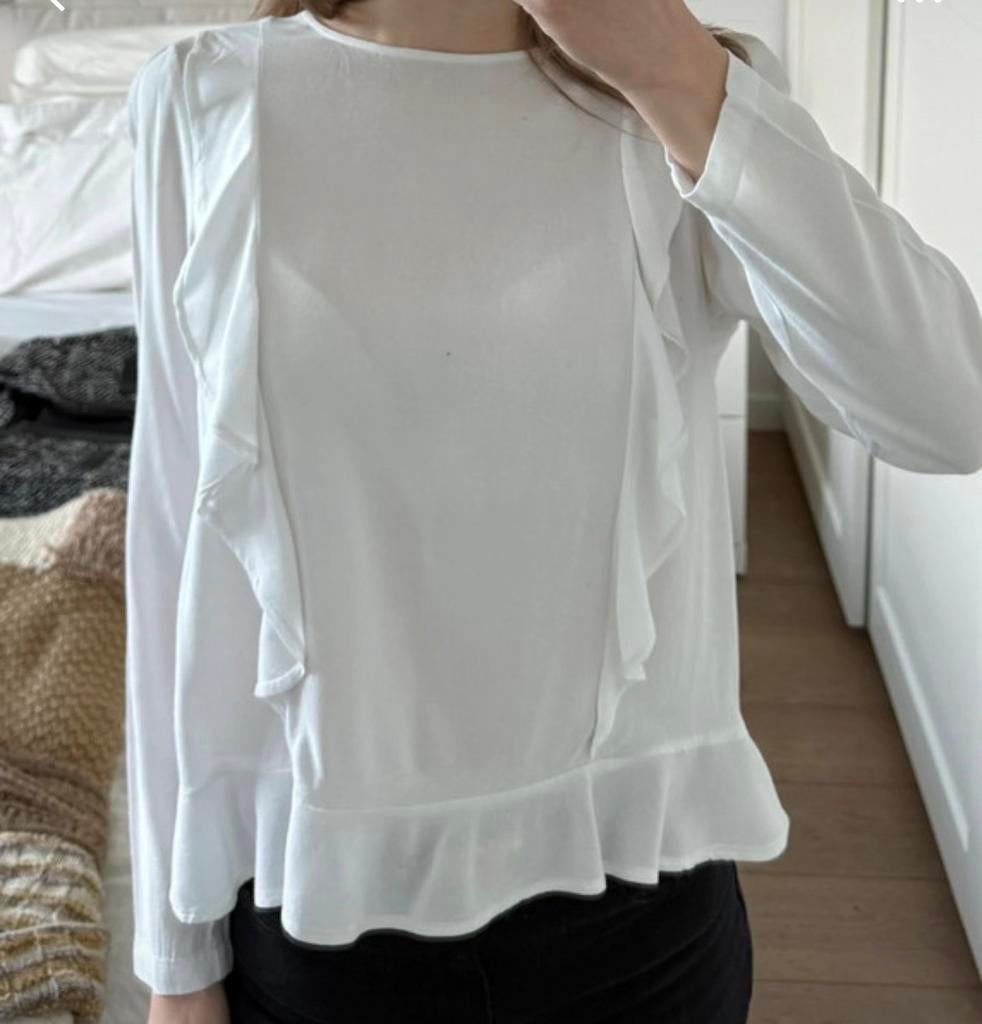 witte blouse mango, Vêtements | Femmes, Enlèvement, Porté, Taille 34 (XS) ou plus petite, Blanc