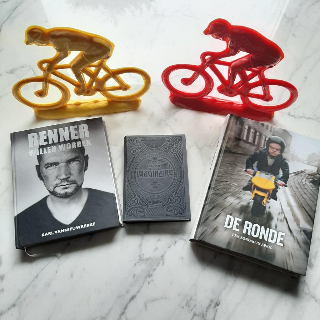 3 boeken over wielrennen (gesigneerd Stephan Vanfleteren), Ophalen of Verzenden, Zo goed als nieuw, Lopen en Fietsen