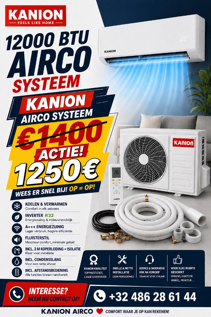 ️ CLIMATISEURS NEUFS À VENDRE — PRIX PROMOTIONNEL ️, Electroménager, Climatiseurs, Neuf, Climatisation murale, Moins de 60 m³