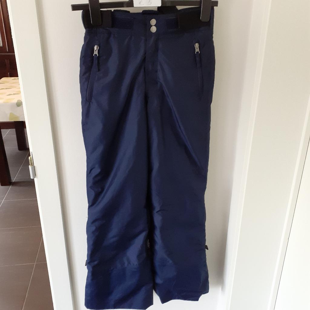 DECATHLON Blauwe skibroek Maat: 8 - 10 jaar Prijs: € 5, Enfants & Bébés, Vêtements enfant | Taille 134, Pantalon, Garçon ou Fille