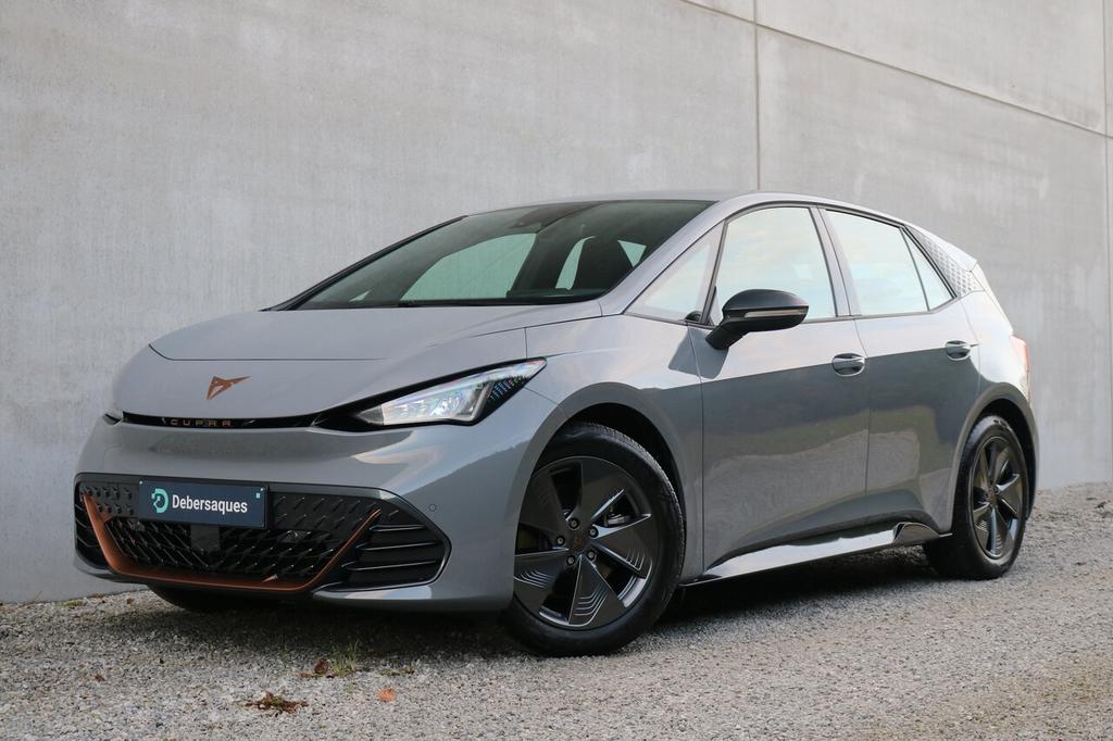 Cupra Born 58 kWh WARMTEPOMP KEYLESS NAVI ACC 3jaar Garantie, Auto's, Zwart, 0 kg, 0 kg, 0 km