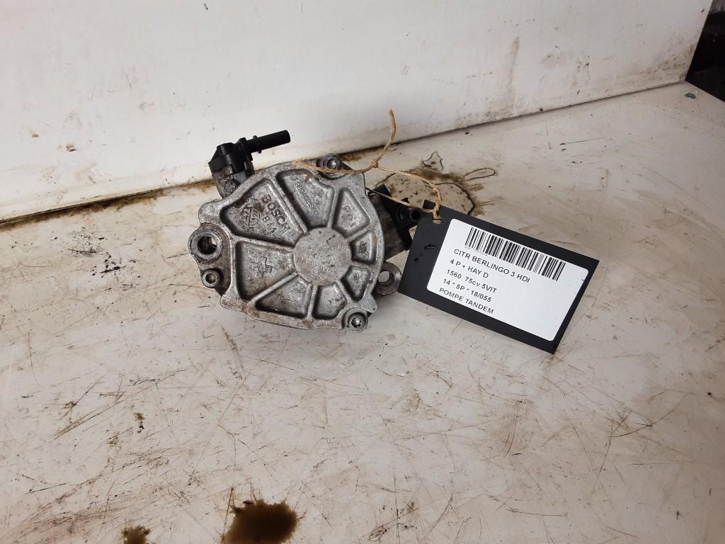 VACUUM POMPE Citroën Berlingo (9804021880), Citroën, Mevr. I. Hauben, Utilisé, Rue de l'Espoir 34 34
4030  GRIVEGNÉE, BE