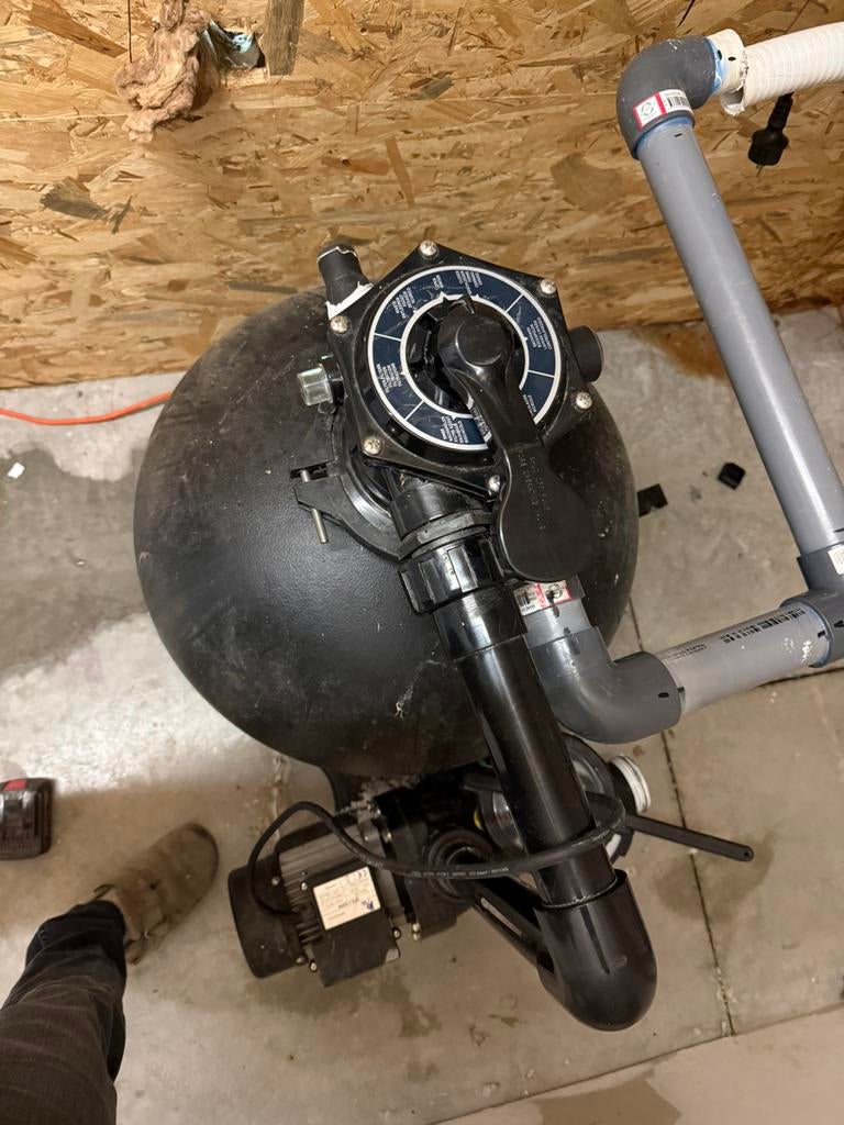 Pompe 19m3/H + filtre à sable, Enlèvement, Utilisé