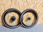 Carbon gravel wielen 50mm ceramic lagers, Ophalen, Zo goed als nieuw