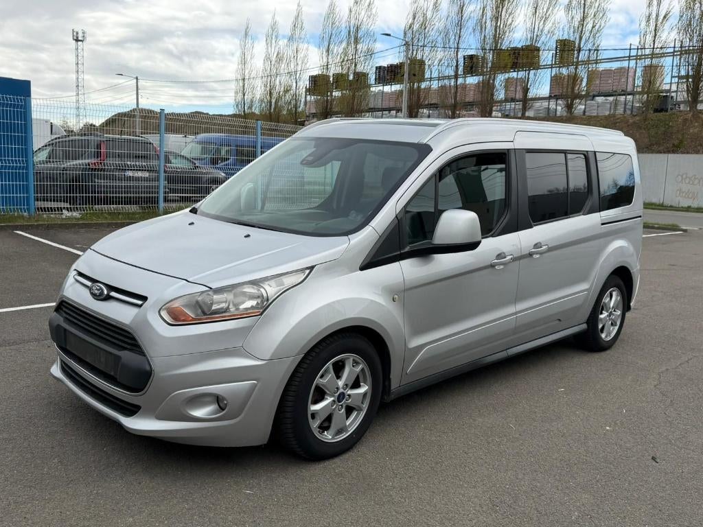 Ford transit connect 7 places l 2014 168.000 klm 1.6D euro5b, Autos, Ford, Particulier, Transit, ABS, Caméra de recul, Airbags