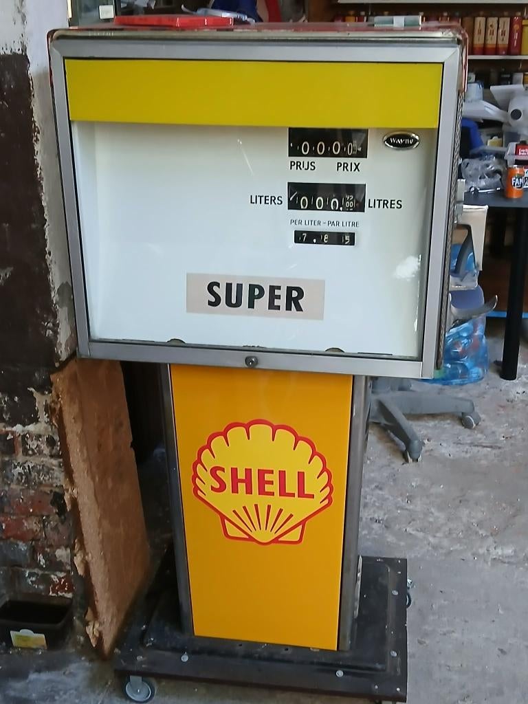 benzinepomp, Verzamelen, Overige Verzamelen, Gebruikt, Ophalen