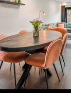 Chaises rose saumon à vendre l Sofacompany, Maison & Meubles, Autres couleurs, Comme neuf, Enlèvement, Modern