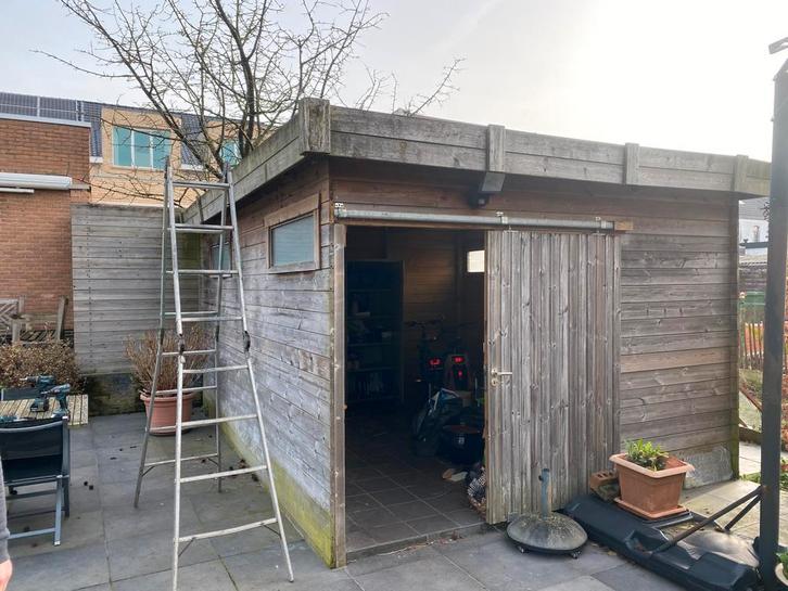 Tuinhuis, reeds gedemonteerd, Tuin en Terras, Tuinhuizen, Zo goed als nieuw, Tuinhuis, Ophalen