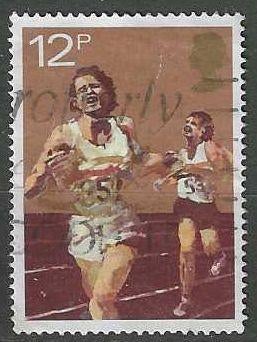 Groot-Brittannie 1980 - Yvert 955 - Loopwedstrijd  (ST), Postzegels en Munten, Postzegels | Europa | UK, Verzenden, Gestempeld