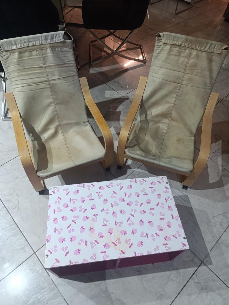 Fauteuil pour enfant. Beige, Enlèvement