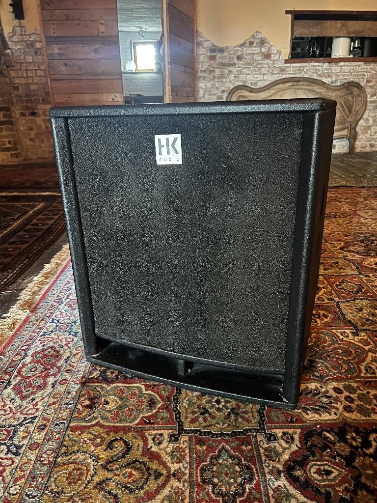 Volledige PA set (HK Audio, Mackie, Peavey, BSS, Behringer), Muziek en Instrumenten, Versterkers | Keyboard, Monitor en PA, Gebruikt