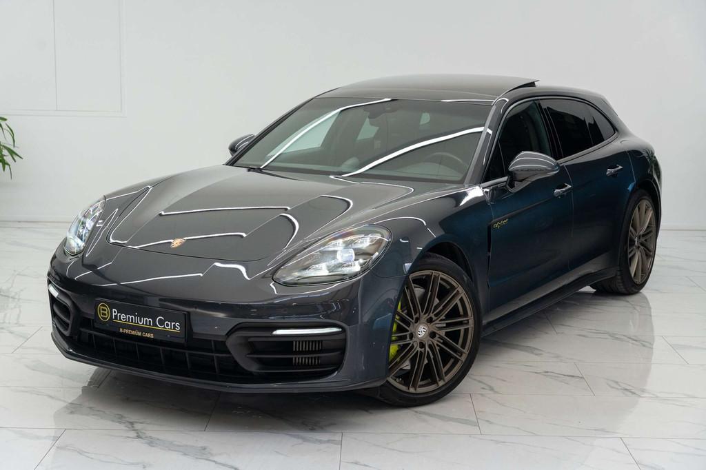 Porsche Panamera 4 E-hybrid Sport Turismo! Sport chrono desi, Auto's, Porsche, Automaat, Gebruikt, 340 kW, 462 pk