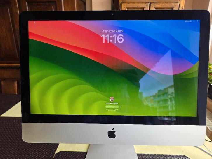 iMac 21" à vendre/échanger, Bijoux, Sacs & Beauté, Montres connectées, Utilisé, iOS, Gris, Enlèvement