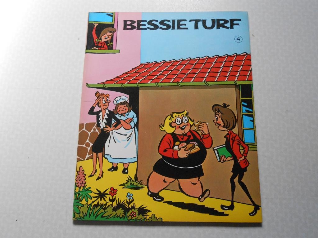 Bessie turf 4 1970 1 ste druk., Eén stripboek, Ophalen of Verzenden, Nieuw
