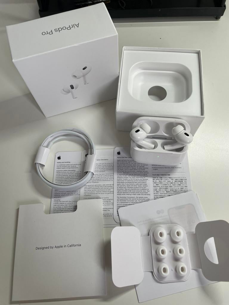 Airpods pro gen 2 nieuw, Télécoms, Téléphonie mobile | Écouteurs, Neuf, Enlèvement ou Envoi, Apple, Blanc