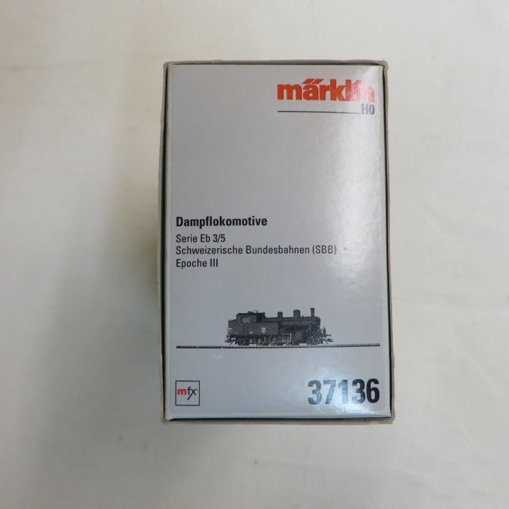 MARKLIN locomotive 37136, Courant alternatif, Comme neuf, Locomotive, Märklin
