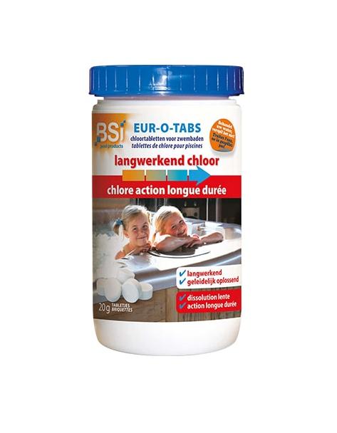 Eur-O-Tabs langwerkende 20 gram chloortabletten, 1 kg, Ophalen, Zo goed als nieuw, Reinigingsmiddel