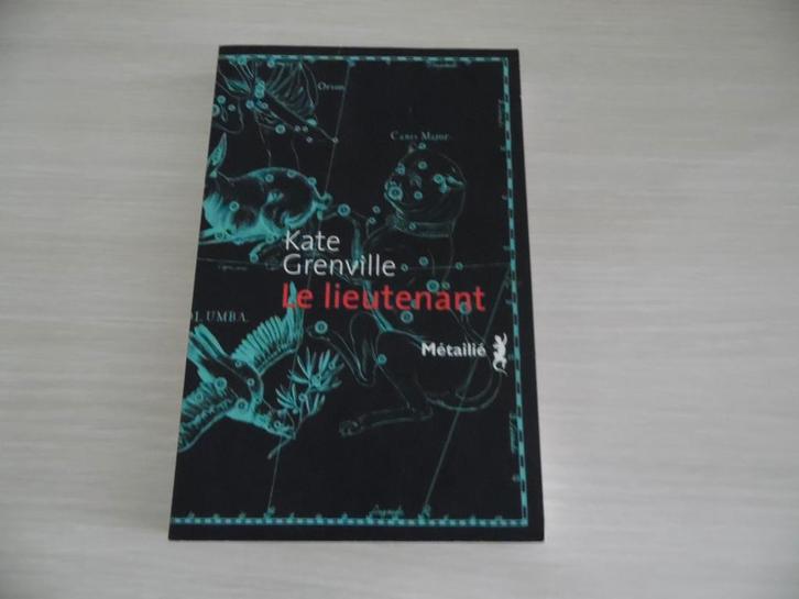LE LIEUTENANT      KATE GRENVILLE, Boeken, Romans, Zo goed als nieuw, Wereld overig, Ophalen of Verzenden