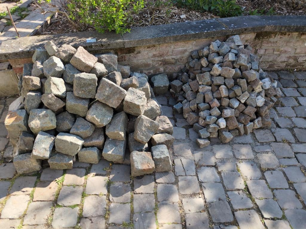 Gratis kasseien, Tuin en Terras, Grind, Keien en Split, Ophalen