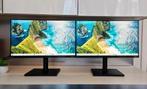 2x Samsung 24" Full HD professionele pc-monitoren, Computers en Software, Monitoren, Ophalen, HD, IPS, In hoogte verstelbaar