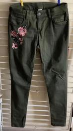 Groene jeansbroek maat 176, Enlèvement ou Envoi, C&A, Fille, Pantalon