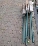 Metalen palen in beton voor afsluitingsdraad, Enlèvement, Utilisé, Fer