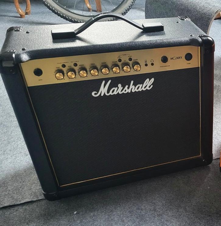 Marshall MG30GFX: zo goed als nieuw, Muziek en Instrumenten, Versterkers | Bas en Gitaar, Zo goed als nieuw, Gitaar, Minder dan 50 watt