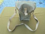 Nominatieve lege zak voor Engels gasmasker, gedateerd 1943, Ophalen of Verzenden, Landmacht