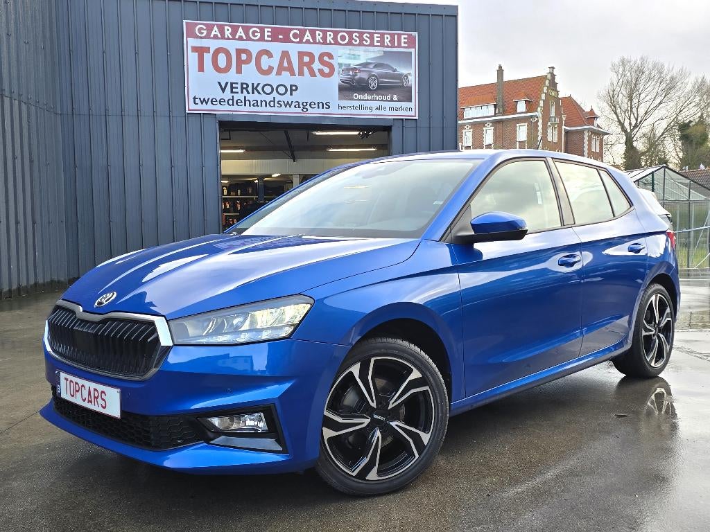 ✔SKODA FABIA 1.0TSI DSG 2024 116pk - 28 000km❕ SPOTPRIJS!, Stof, Blauw, https://public.car-pass.be/vhr/4cd803b1-8fb3-4042-b519-e37ba25b06d1