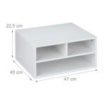 Bureau d'armoire pour imprimante, Enlèvement, Neuf, Blanc