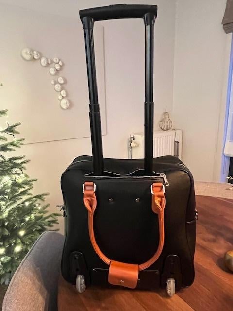 Trolley Laptoptas (tot 17 inch) Olivia Lauren zwart, Computers en Software, Ophalen, Trolleytas, 17 inch of meer, Handvat