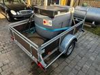 Dieseltank met aanhangwagen 750kg, Ophalen, Zo goed als nieuw