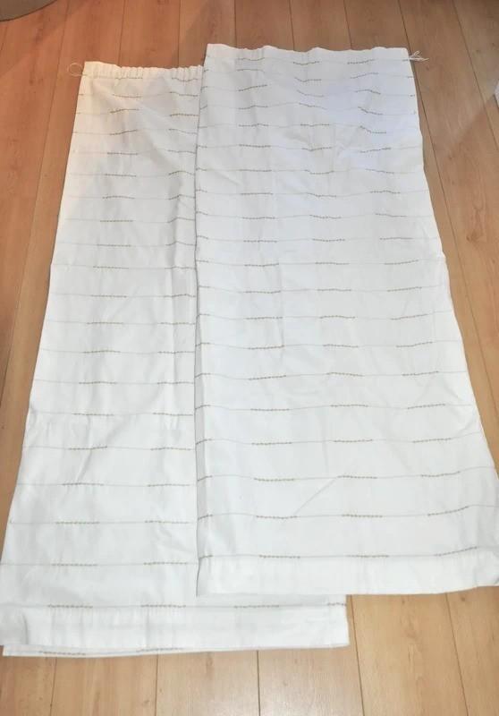 Tentures doublure occultante 2 pans de 173x134cm, Maison & Meubles, Ameublement | Rideaux & Stores à lamelles, Utilisé, 150 à 200 cm