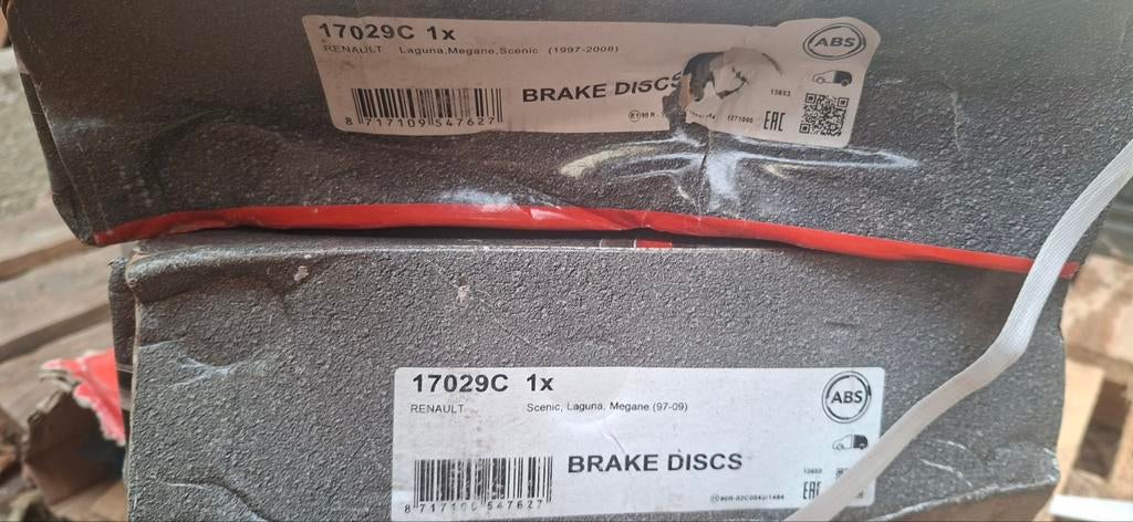 2 disques de frein AR renault Megane scenic laguna, Autos : Pièces & Accessoires, Enlèvement, Renault