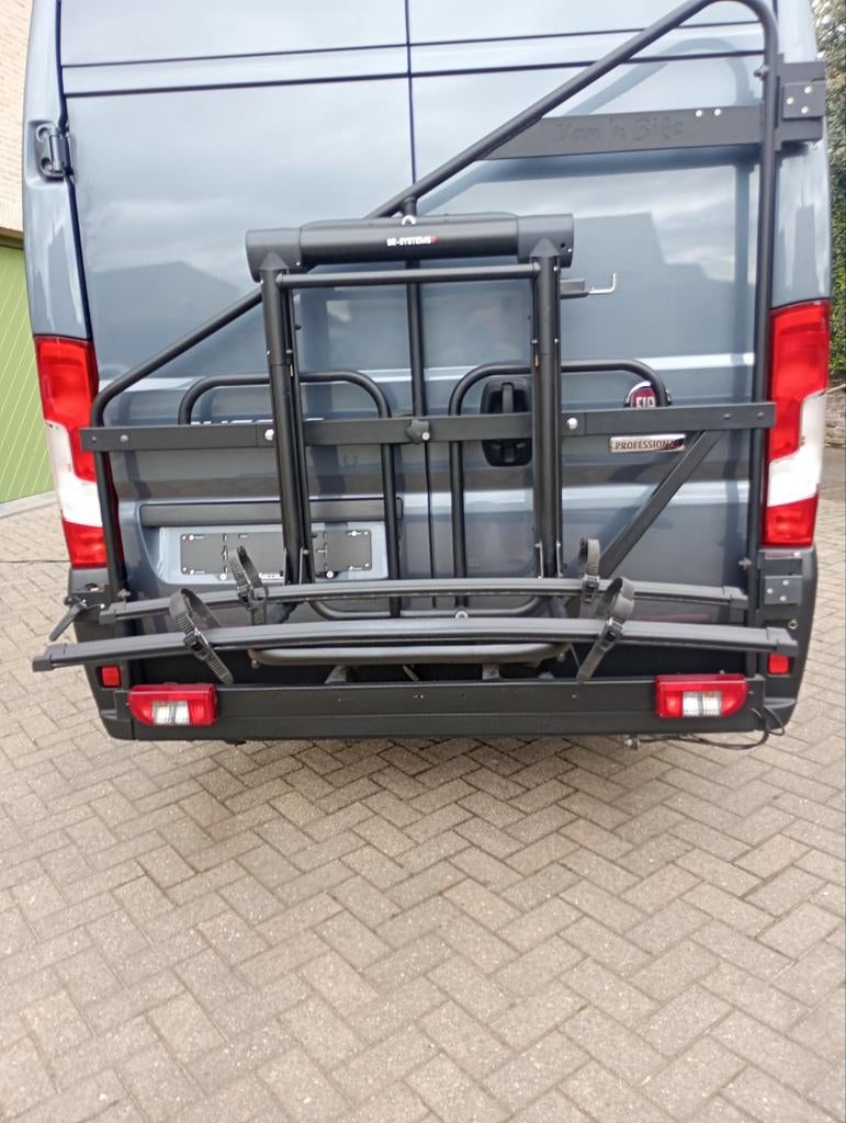 Elektrische fietsendrager BR systems van n'bike, Ophalen