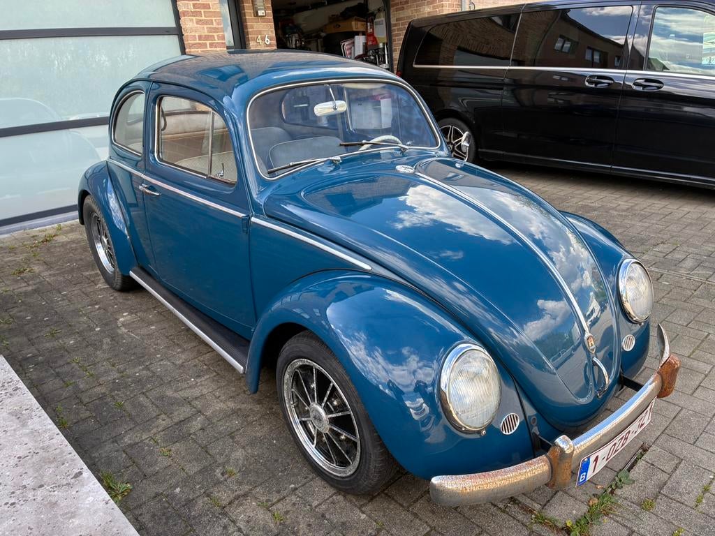 VW Beetle Arrow uit 1959, Auto's, Oldtimers, Particulier, Volkswagen, Benzine, Coupé, 3 deurs, Handgeschakeld, Blauw, Stof, Achterwielaandrijving