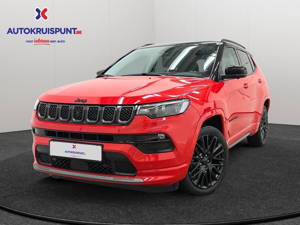 Jeep Compass 1.5 e-Hybrid S 360° Camera Leder Carplay Alpin, Automaat, Compass, 97 kW, SUV of Terreinwagen