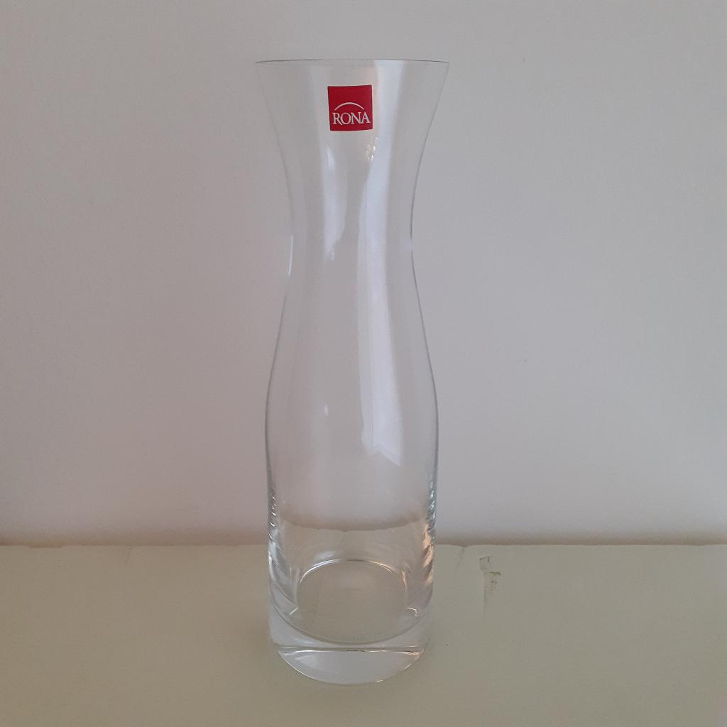 RONA Nieuwe decanteerkaraf Model: "VITAL" Prijs: € 15, Maison & Meubles, Cuisine | Vaisselle, Neuf, Uni, Verre ou Verres, Enlèvement ou Envoi
