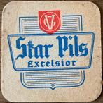 STAR PILS/EXCELSIOR/bierviltje, Verzamelen, Ophalen of Verzenden, Gebruikt, Viltje(s), Overige merken