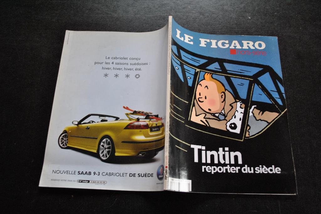 Tintin reporter du siècle Le figaro HS 2004 Hergé De Jaegher, Ophalen of Verzenden, Gelezen