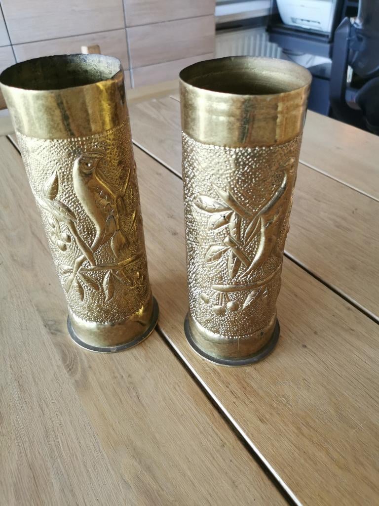 obussen gegraveerd ., Ophalen of Verzenden, Koper