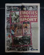 Emoties in 100 jaar sport, Boeken, Tijdschriften en Kranten, Verzenden, Zo goed als nieuw, Krant