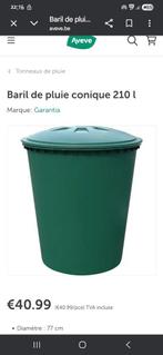 Tonneau eau de pluie, Enlèvement