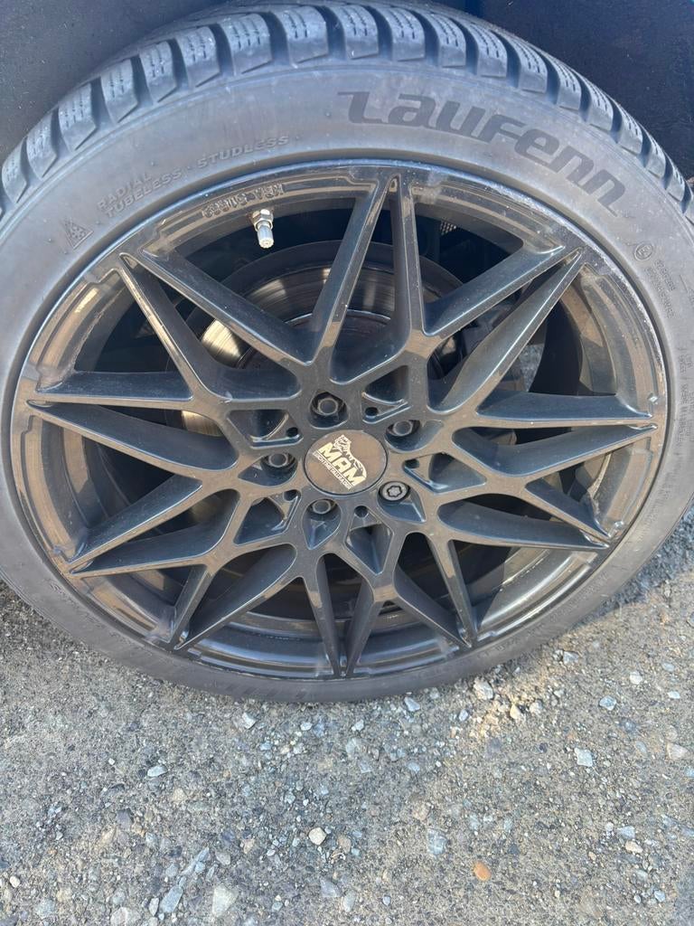 4 jantes MAM 18p + capteur de pression, Autos : Pièces & Accessoires, Pneus & Jantes, Enlèvement, 18 pouces, Jante(s)