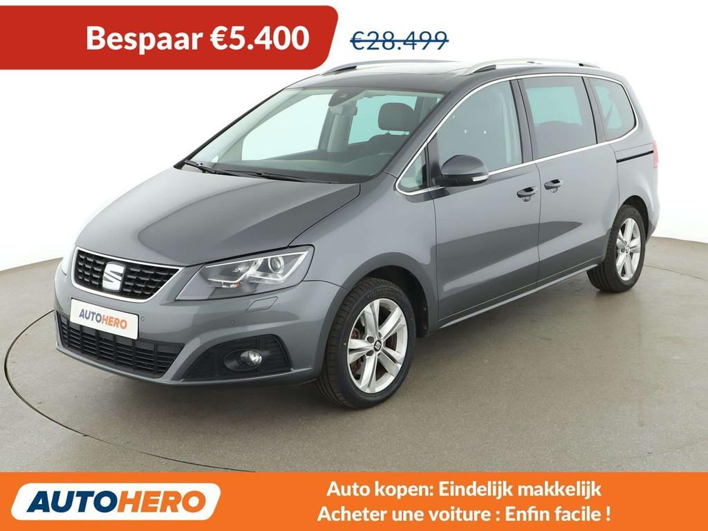 SEAT Alhambra 1.4 TSI Xcellence (bj 2019), Auto's, Seat, Voorwielaandrijving, Gebruikt, 7 zetels, Elektronische parkeerrem